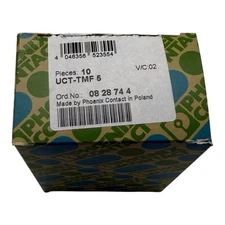 PHOENIX CONTACT UCT-TMF 5 / UCTTMF5 Ten Sheets Per Box.