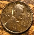 1925 Lincoln Wheat Cent Streaky Woody Wood Grain Improper Alloy Mix Error Penny