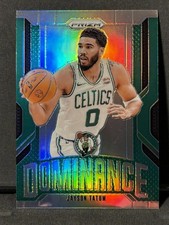 2024-25 Panini Prizm - Dominance Jayson Tatum #13 Silver Prizm