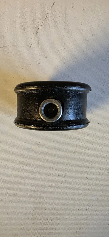 Medidor de presión de neumáticos vintage raro Accu-Gage Meiser bandera a cuadros 0-60 psi Foto 4 de 4