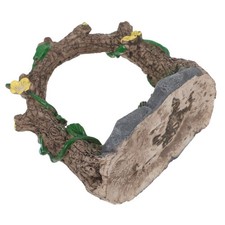 Natural Aquarium Decoration Rockery Resin Ornament for Small Fish Tank Shelter