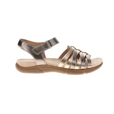 Easy Spirit Marlene Metallic Ankle Strap  Womens Gold Casual Sandals SE-MARLENE-