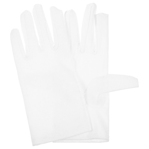 Children's White Gloves Size L for Halloween Costume and Parties - Foto 9 di 12