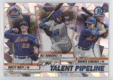 2020 Bowman Atomic Refractor 92/150 Ali Sanchez Andres Gimenez Brett Baty 5w7