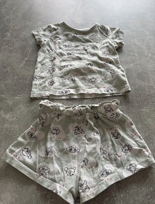 8) süßer Kurzer Schlafanzug von Disney Primark Gr.86 Bambi