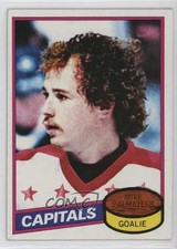 1980-81 Topps Scratched Mike Palmateer #95 4ta