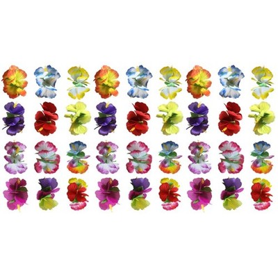 Set of 3 Hawaiianische Haarspange Haarschmuck Mädchen Bunte Blumenklammern