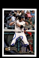 Signed Baseball Card Auto 2010 Topps Pro Debut #431 Peter Bourjos Salt Lake Bees