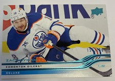 2025-26 Upper Deck Series 1 Deluxe #66 Zach Hyman 151/250 Edmonton Oilers