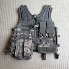 Condor Tactical Recon Vest ABU Digital Camo Adjustable MOLLE Rig Utility Gear