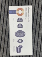 Dyson Supersonic Hair Dryer - Blue And Copper Brand New Comes With 5 Attachments