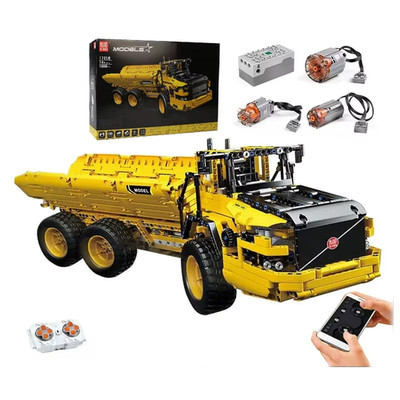 Mould King 17063 Technik Kran-LKW APP & RC motorisiert Klemmbausteine
