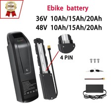 36V 48V 10Ah 15Ah 20Ah Lithium-ion EBike Battery For 100-1500W Motor BMS Bicycle