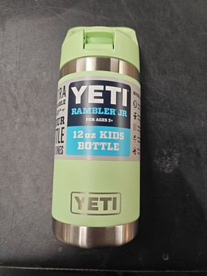 YETI Rambler 12oz Junior Kids Bottle, Key Lime, Retired Color