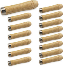 Holzfeilengriff, Feilenheft Mit Starken Metallkrage, F&uuml;r Holzbearbeitung, Schrei