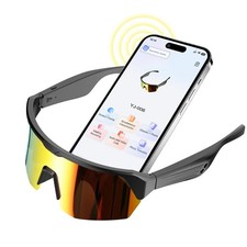Cycling AI Smart Glasses for Men Women, AI Translator Powered by ChatGPT, Sup...