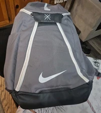 Nike Elite Quad Zip System Backpack Basketball Gray