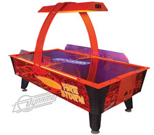 Dynamo Fire Storm Air Hockey Table - FLOOR MODEL THE GAME ROOM STORE NJ 07004