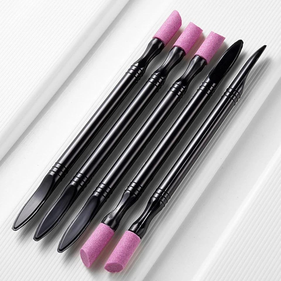 1000 Piezas Piedra Pémez Lima de Uñas Cutícula Piedra Empujador de Uñas Lijadora Palitos Uñas Foto 2 de 4