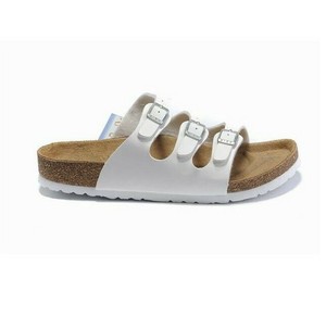 white 3 strap birkenstocks