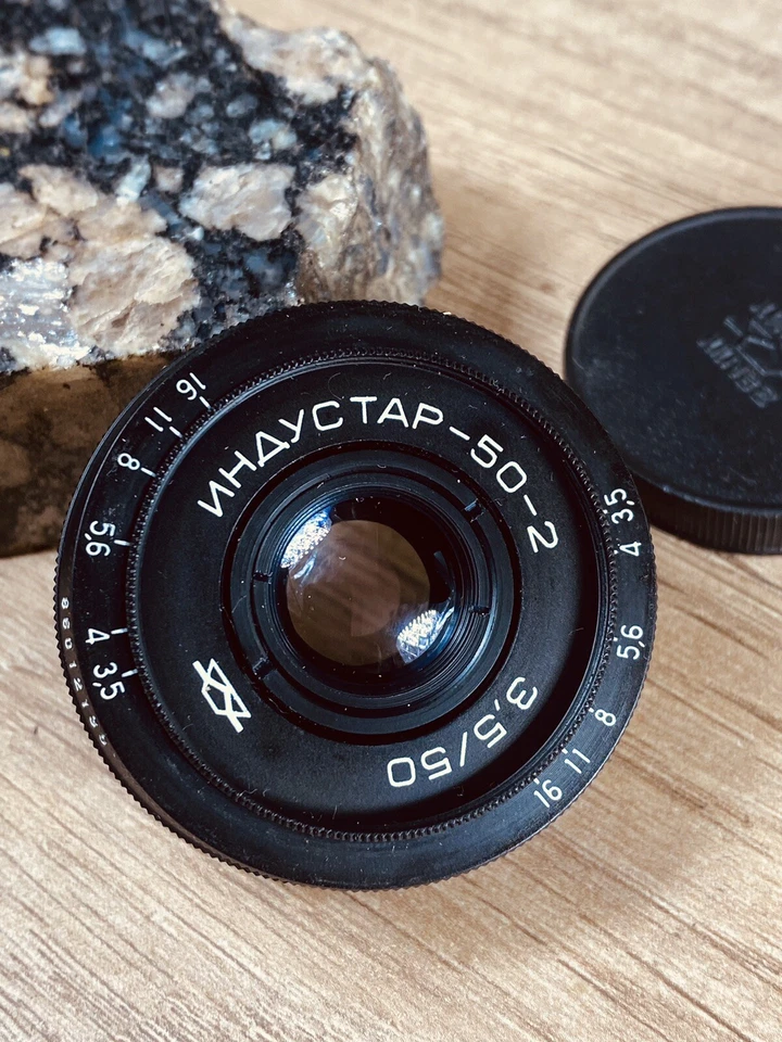 Industar 50-2 50mm f3,5 Russian Bokeh portrait Lens DSLR M42 Mount Old #6557 - Image 3 of 4