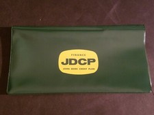 Vintage John Deere Credit Plan Vinyl Document Holder