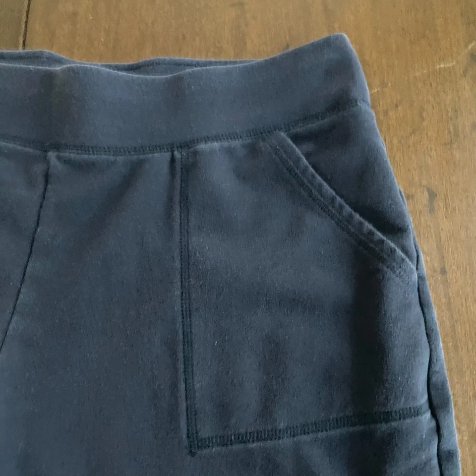 Pantalones deportivos para mujer Made For Life PXL azul marino algodón elástico cintura elástica Foto 3 de 4