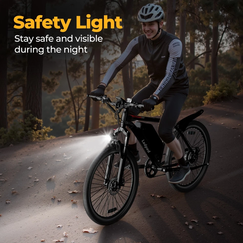 Ladped LP26 Electric Bike for Adults with Peak 750W Brushless Motor 22MPH Ebike - Image 4 of 4