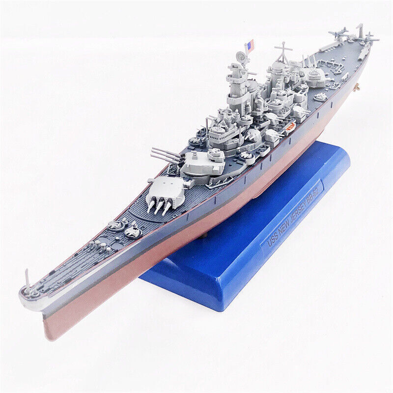 Wltk 1/1000 WWII USS NEW JERSEY BB-62 Battleship Diecast Wltk 1/1000 WWII USS NEW JERSEY BB-62 Battleship Diecast