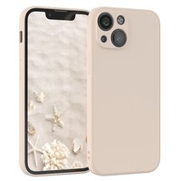 FüR Apple Iphone 13 Mini HandyhüLle Silikon Back Cover Schutz Handy Case Taupe