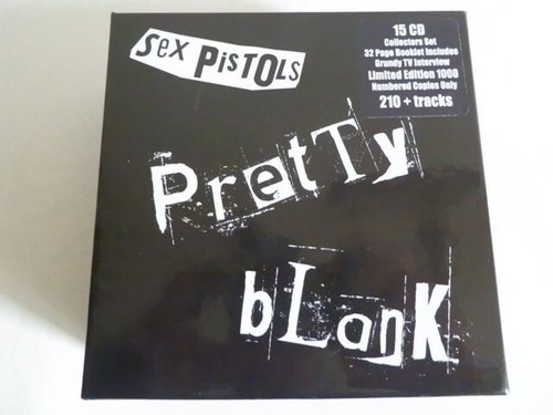 Sex Pistols Pretty Blank 15 CD Box Set Brand New & Sealed with hype sticker