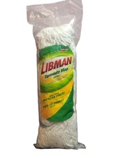 Libman Tornado Twist Synthetic Yarn Mop Refill 1 Pack 4.6" x 13.6"