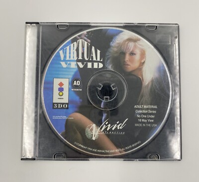 Virtual Vivid Interactive 3DO Promo Sampler -  Disc Only - US Seller