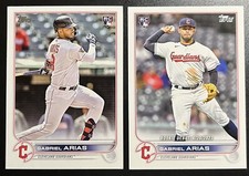 GABRIEL ARIAS RC Lot(2) Base & Rookie Debut 2022 Topps Update Guardians