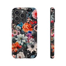 Phone Ink - iPhone  Galaxy  Pixel Case - Botanical Floral Bliss Flower