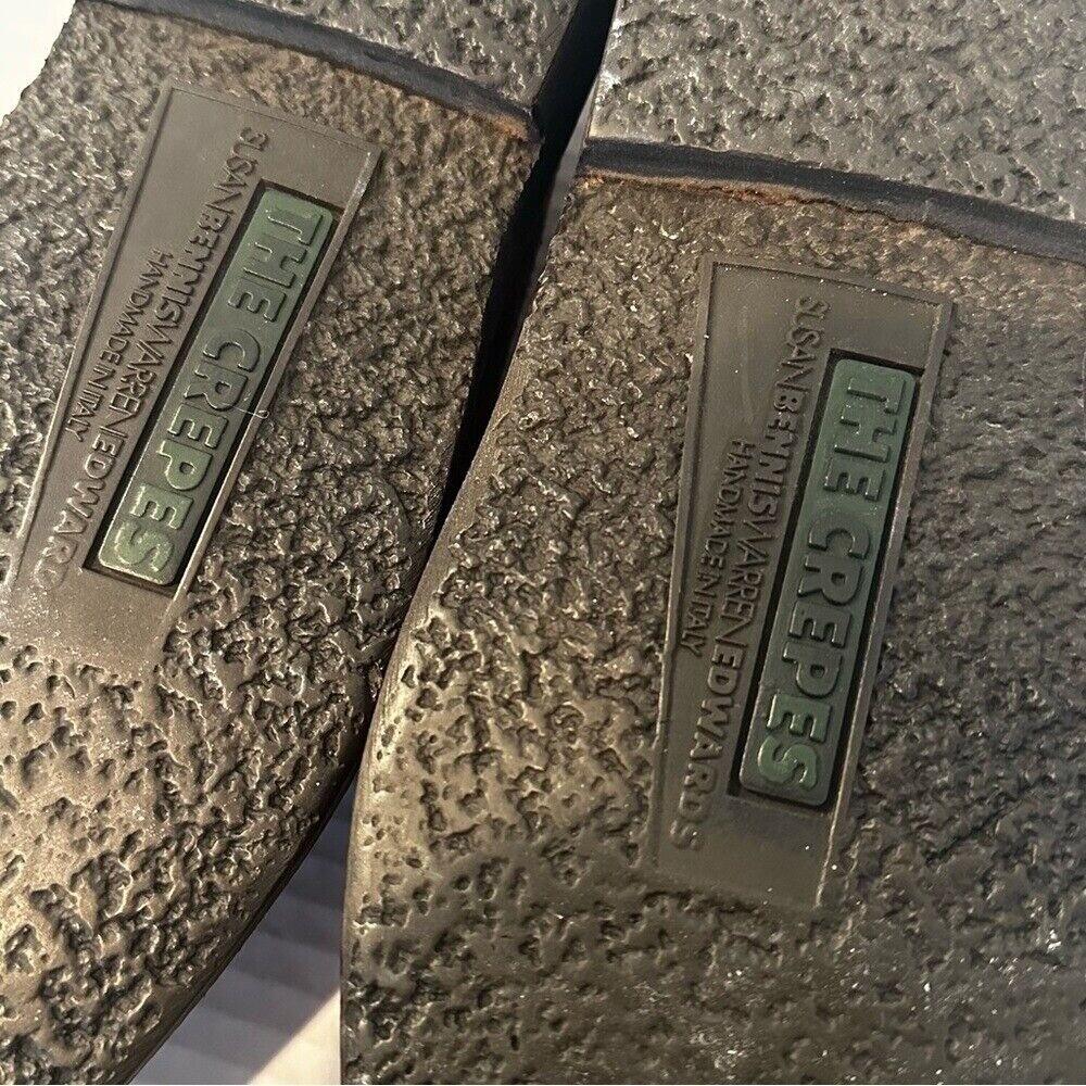 Susan Bennis Warren Edwards The Crepes Suede Oxfords Men display picture 1