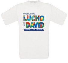 Camiseta Presidente Lucho Vice David Luis Arce Bolivia Morales Bolivia NUEVA