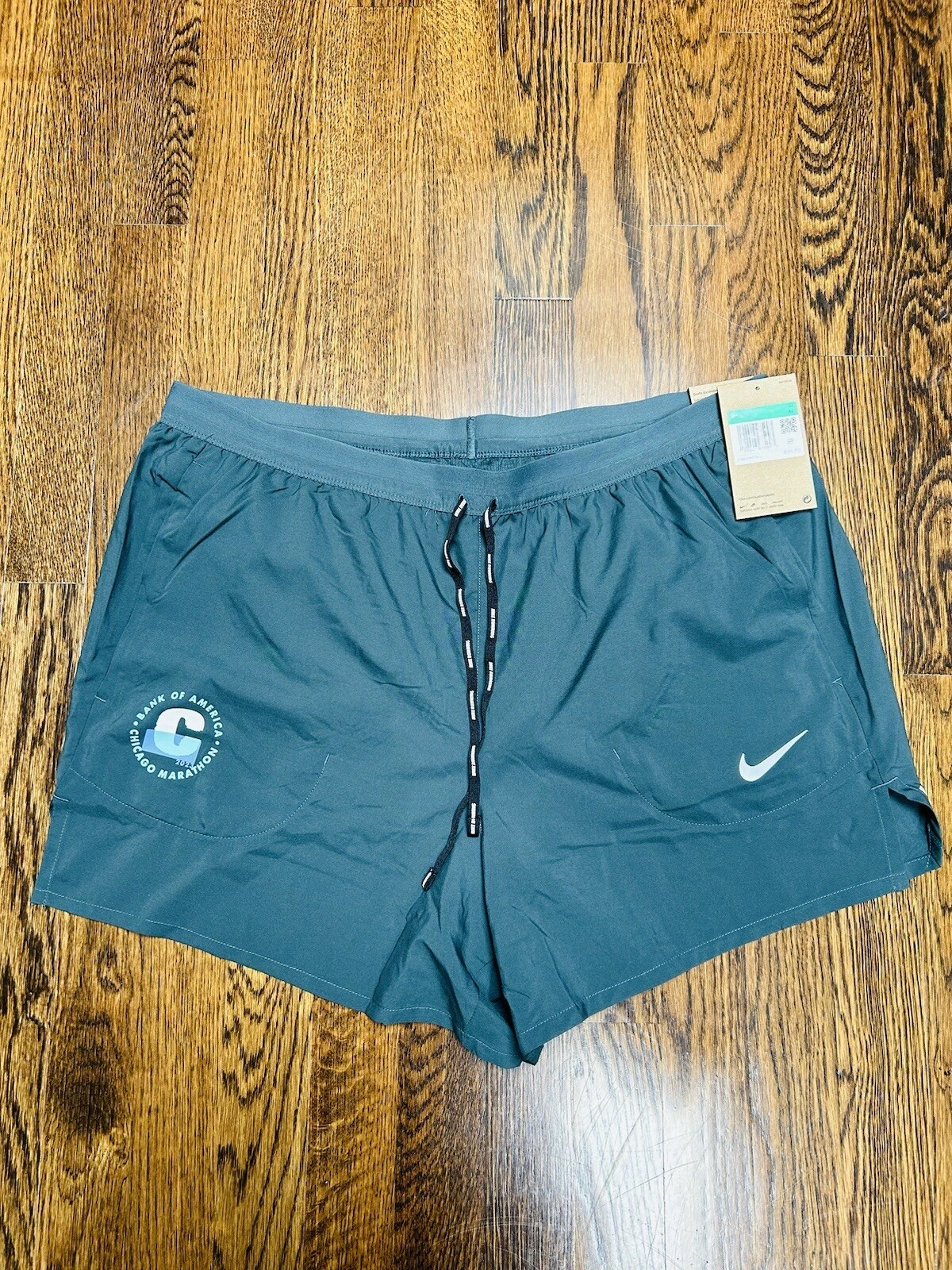 Nike BOA Chicago Marathon 2023 Flex Stride 5" Running Shorts Mens XL FD2687-328