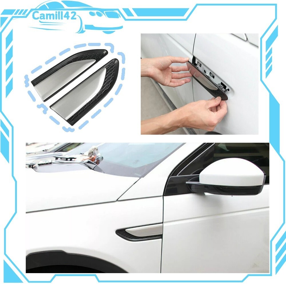 Side Vent Grille Mesh Grill Trim Fits for Land Rover Discovery Sport 2015-2023