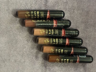 USHAS Matte Lipgloss 6 Nude Shades Set Waterproof Velvet Finish Lippenfarbe Makeu