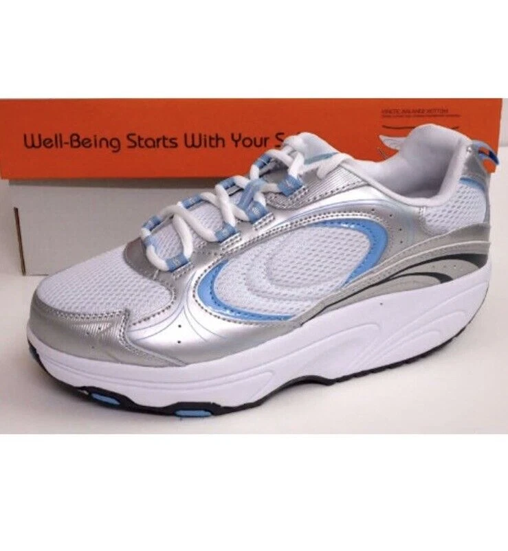 Nuevo Estilo Toners de Style & Co Mujer Zapatilla Blanco/Azul Zapatos Azul Forma Foto 3 de 4