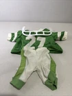 Cabbage Patch Kids Sports Jersey Uniform Pants White Green 27 Taiwan FD Vintage