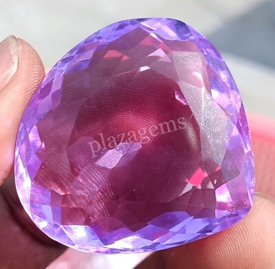 193.30 Ct Pear Cut Natural Purple Alexandrite EGL Transparnt Loose Gems 5FRP