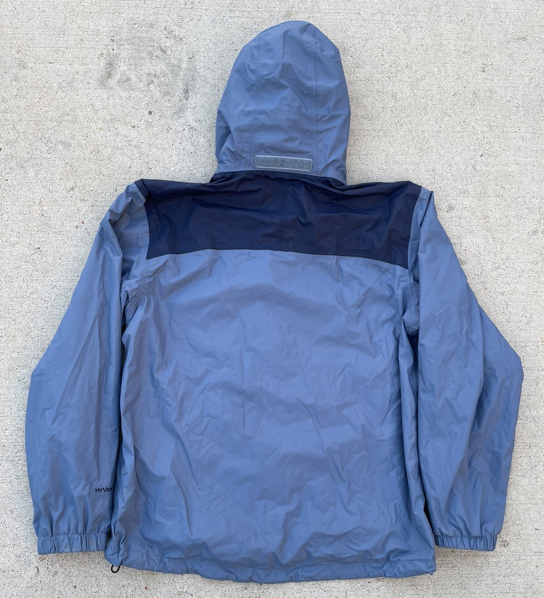 The North Face HyVent Mountain Light Hooded Shell Jacket Coat 
