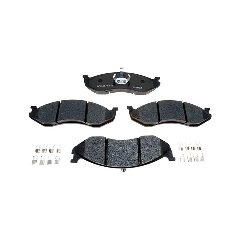 Juego de pastillas de freno delanteras metálicas para Jeep Cherokee 1990 1991 1992 1993 1994 - 2001 Foto 3 de 3