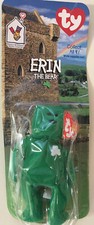 Rare McDonalds TY Beanie Babies Erin The Bear With Tag Errors Brand New
