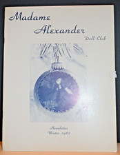 Madame Alexander Doll Club 1987 Winter Newsletter