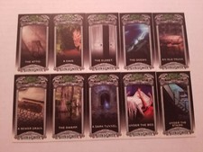 2020 Topps Allen & Ginter Where Monsters Live Mini Insert Set 1-10