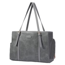 Fashion Dog Purse Pet Carrier Leather Bag for Small Dogs Cats Puppy, Portable...