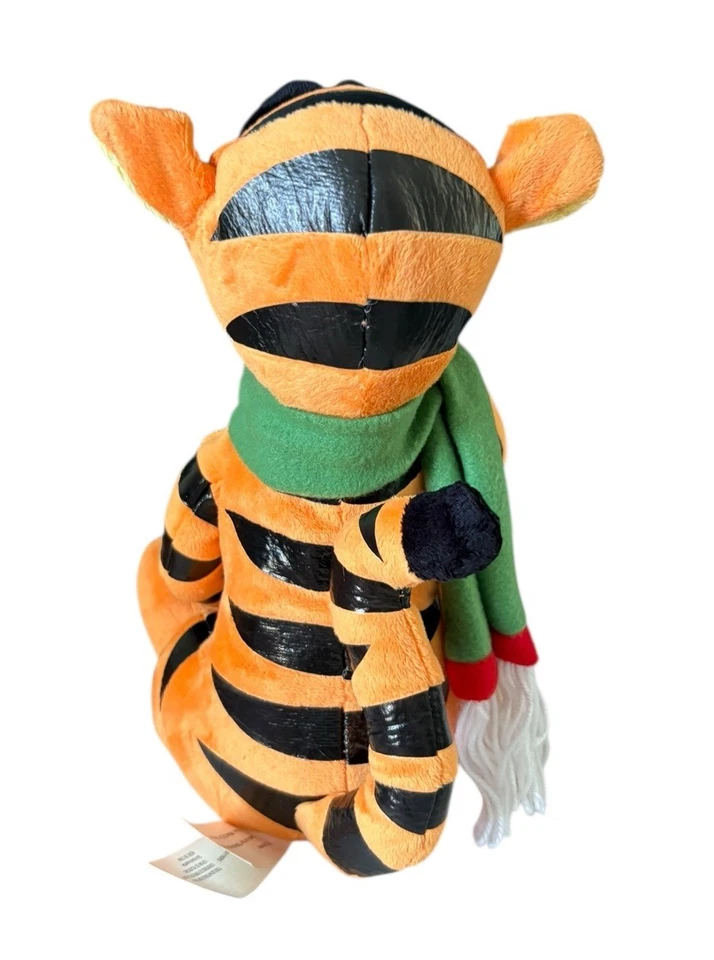 Disney Gemmy Tigger Peluche Bailando Canto Deck the Halls 12.5" Navidad Pooh Foto 4 de 4